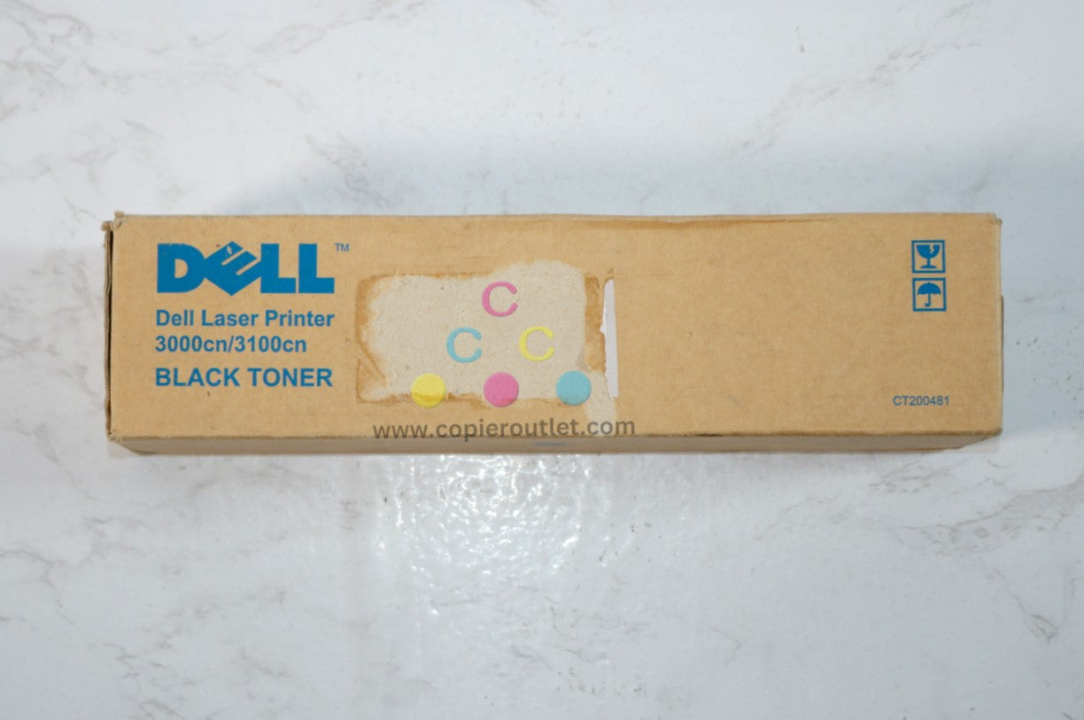 Cosmetic OEM Dell Laser Printer 3000cn/3100cn Black Toner Cartridge, CT200481