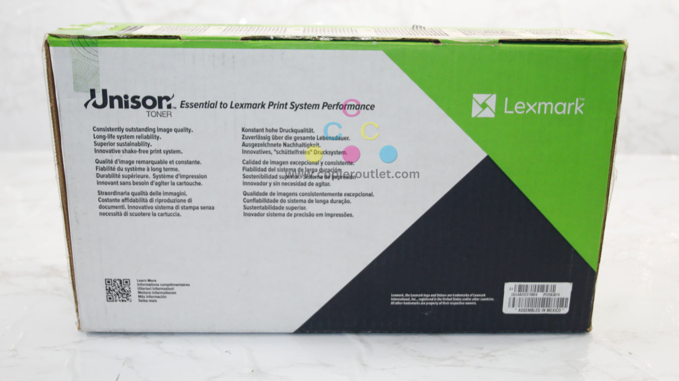 New OEM Lexmark M5255,M5270  Black Toner 25B3074, Same Day Shipping!