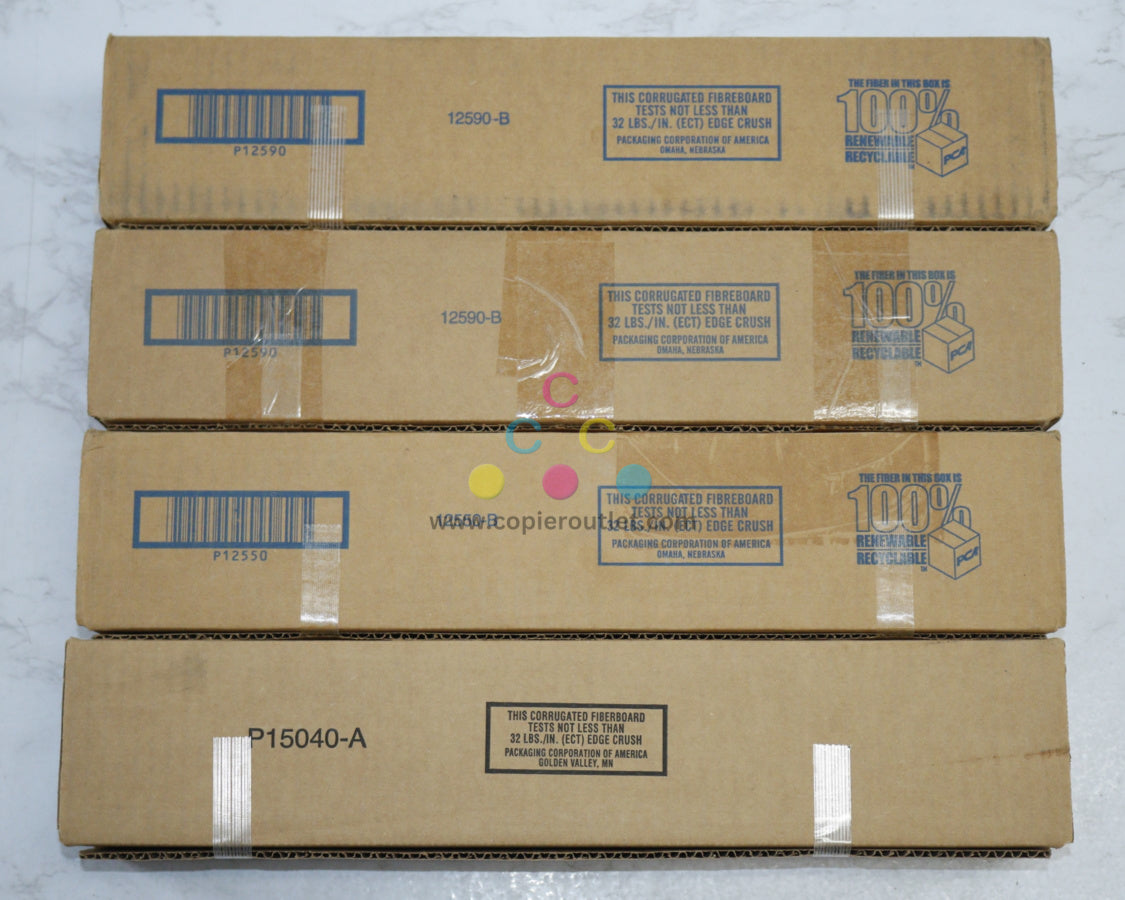 4 OEM Toshiba eSTUDIO 2555C,3555C,4555C,5055C T-FC50U-M & T-FC50U-K Toners
