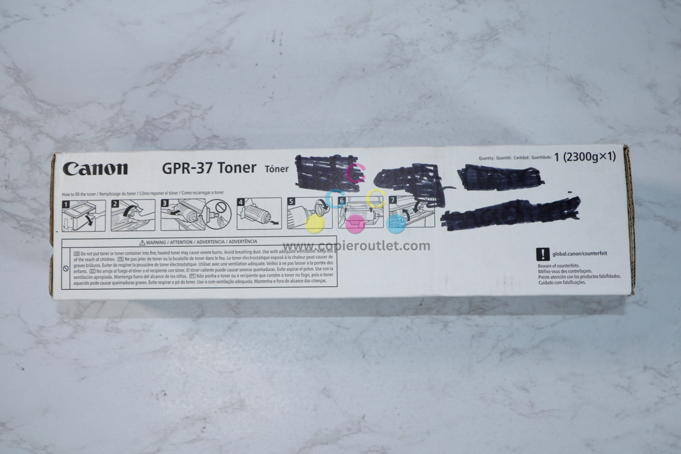 Cosmetic Canon iRA 8085/8095/8505/8285 Black Toner Cartridge GPR-37 3764B003AA