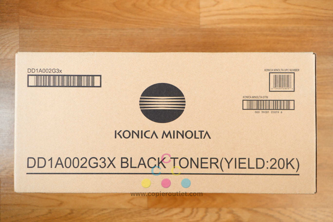 New Genuine Konica Minolta TN-219 / DD1A002G3X Black Toner BizHub 25e 28e