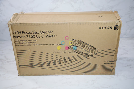 New Open OEM Xerox Phaser 7500,7500DN 110 Volt Fuser Belt Cleaning Assy 115R00061