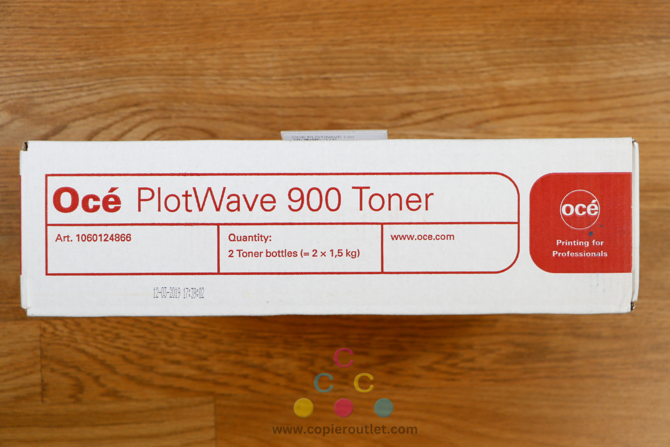 OCE PlotWave 900 Black Toner Cartridges 1060124867 (2 bottles per box)