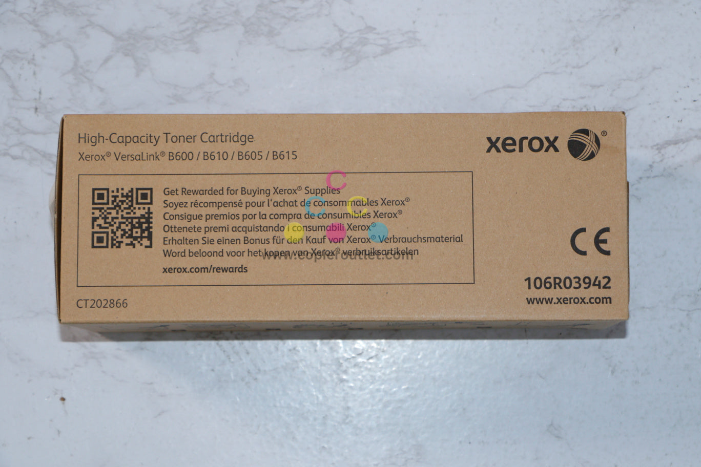 New OEM Xerox VersaLink B600, B610, B605, B615 High Capacity Toner 106R03942