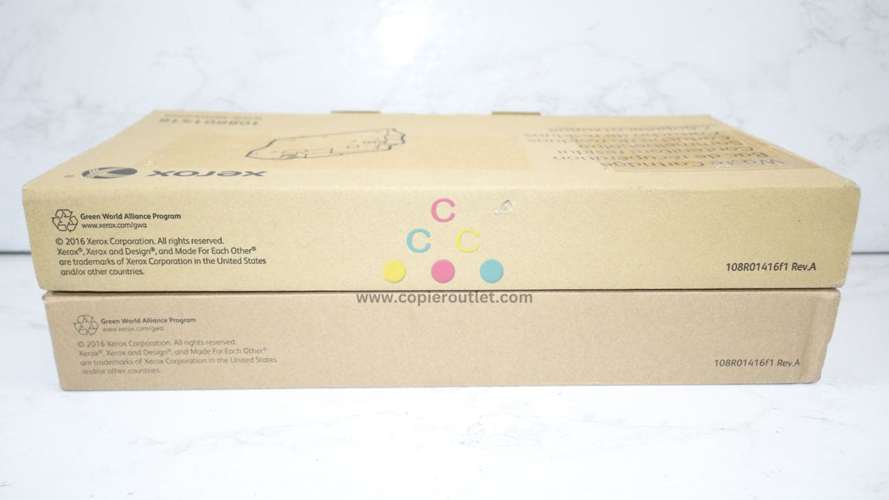 2 New OEM Xerox Phaser6510, VersaLink C500, C600 Waste Toner Cartridge 108R01416