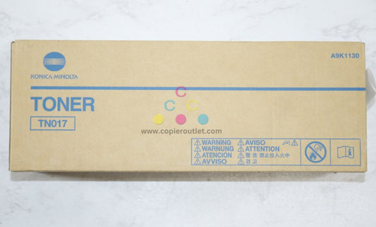 New OEM Konica Minolta AccurioPress 6120 Black Toner Cartridge TN017 / A9K1130