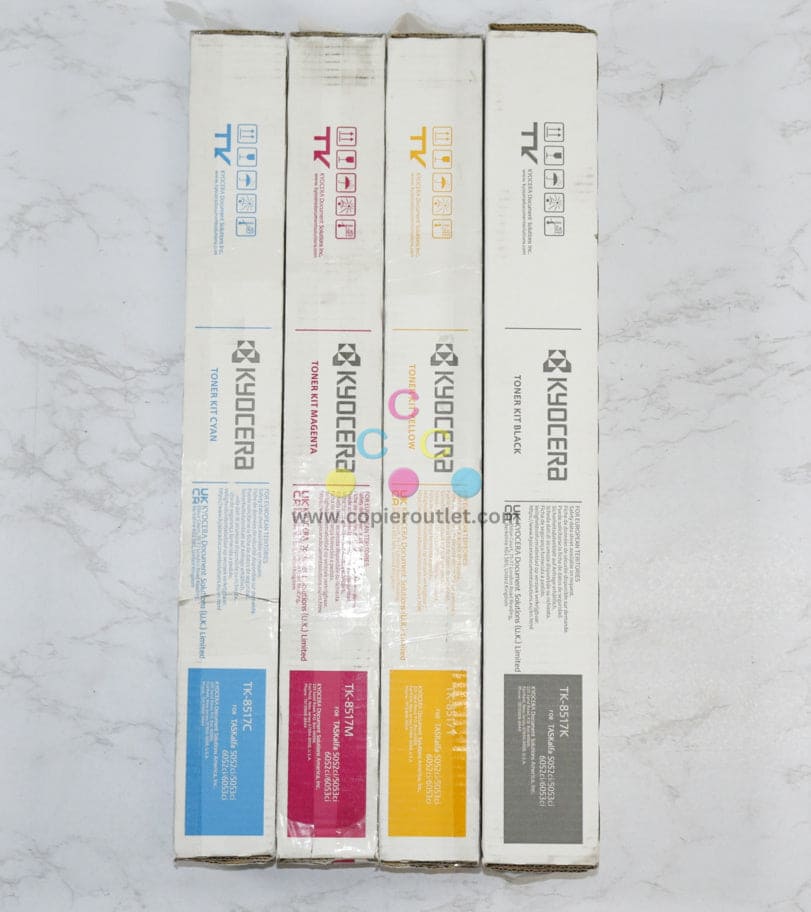 Cosmetic OEM Kyocera TASKalfa5052ci 5053ci 6052ci 6053ci Toners TK-8517CMYK Set