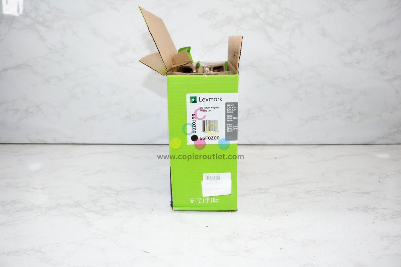 New Open OEM Lexmark 2338dw,B2442dw,B2546dw,B2650dw Black Drum Unit 56F0Z00