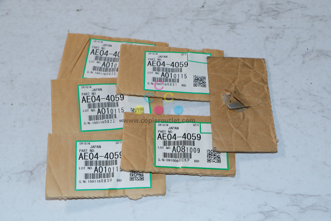 6 OEM Ricoh 1515,161,171,201,3515,816,917,920F Upper Fuser Picker Fingers AE04-4059