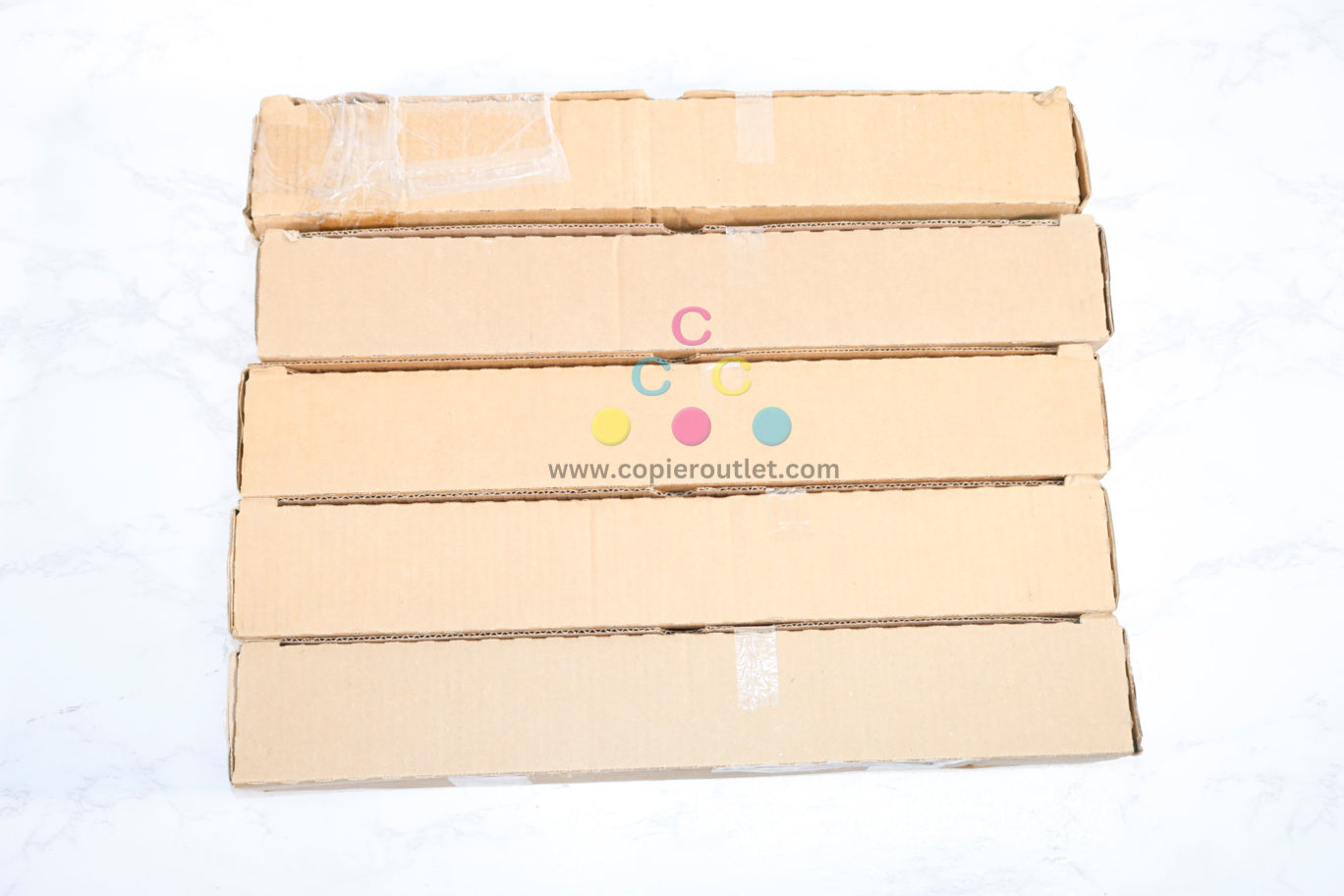 5 OEM Konica BH C250i,C300i,C360i TN328 CCCMK Toners AAV8430,330,130 (Plain Box)