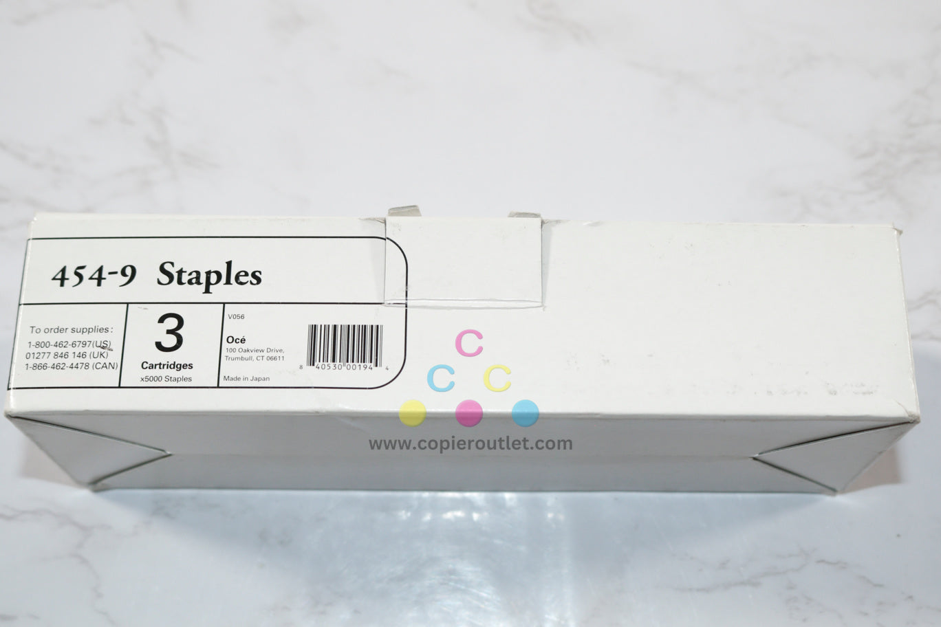 New OEM Oce Imagistics DL850,9260,9939,IM5530, 454-9 Staples (3 Cartridges / Box)