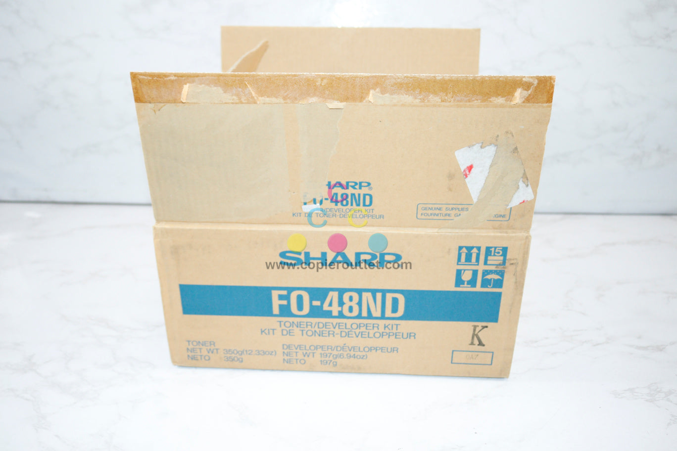 Open OEM Sharp 3400,3400T,3450,3450T,3850,4800 Black Toner FO-48ND, F0-48ND