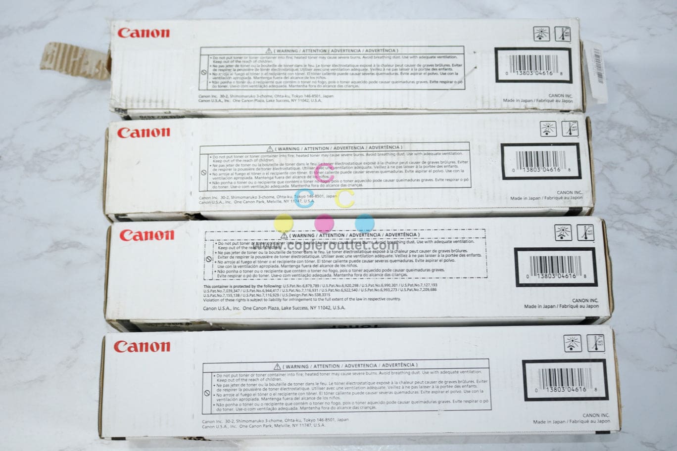 4 Open Box OEM Canon imageRUNNER 3035,3045,3235,3245,3530,3570 GPR-16 Toners