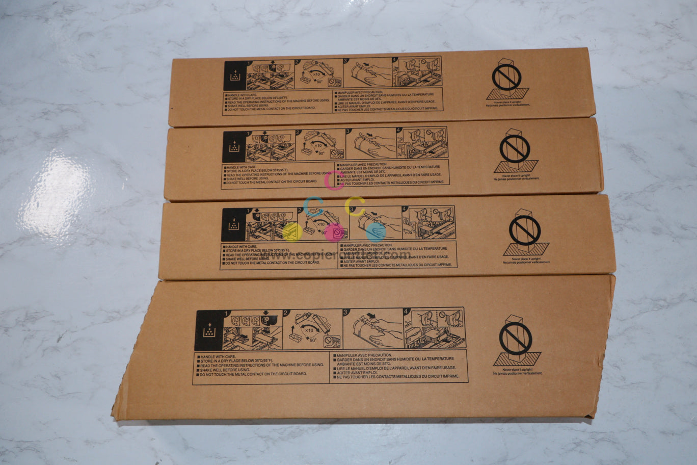 Genuine Toshiba e-STUDIO  5516AC/6516AC/7516AC T-FC616U CMYK Toner Cartridge Set