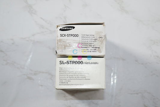 2 New OEM Samsung SR4090,SR4120,SR4130 SL-STP000,SCX-STP000 Staple Cartridges