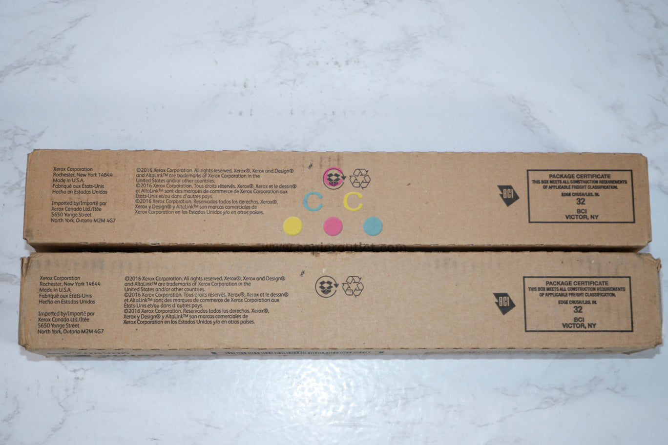 2 New OEM Xerox Altalink C8030,C8035,C8045,C8055,C8070 Yellow Toners 006R01700