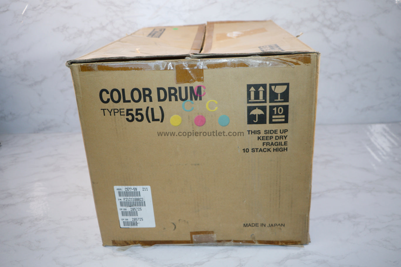 Open Box Genuine Ricoh Color Drum Type 55(L) 205725 C577-59 Same Day Ship