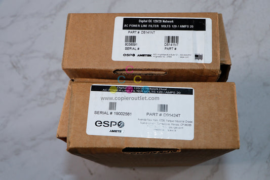 2 New OEM AMETEK ESP DIGITAL 120/20 Surge Protective Device D5141NT,D91424T