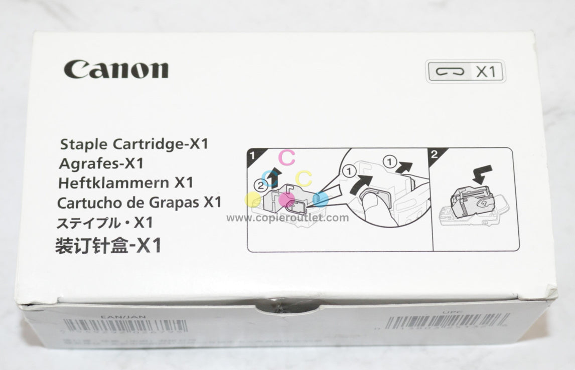 OEM Canon Canon V1,V2,IR6555i,6575i Staple Cartridge X1, 0146C001[AA], No.601C