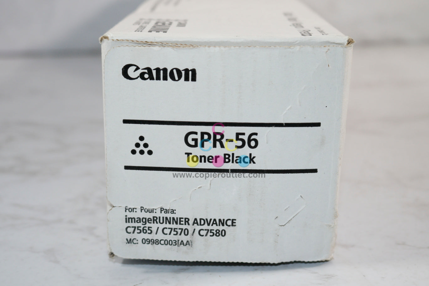 Open OEM Canon iRunner C7565i,C7570i,C7580i, Black Toner GPR-56K / 0998C003[AA]