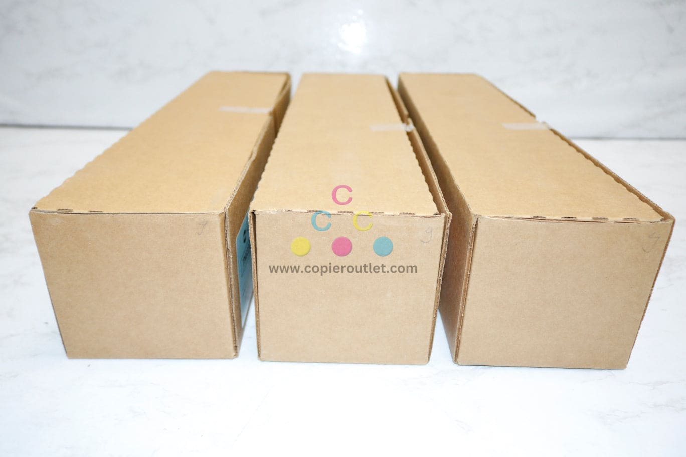 3 OEM Konica Minolta bizhub PRESS C1085, C1100 CMM Toners TN622C, TN622EM