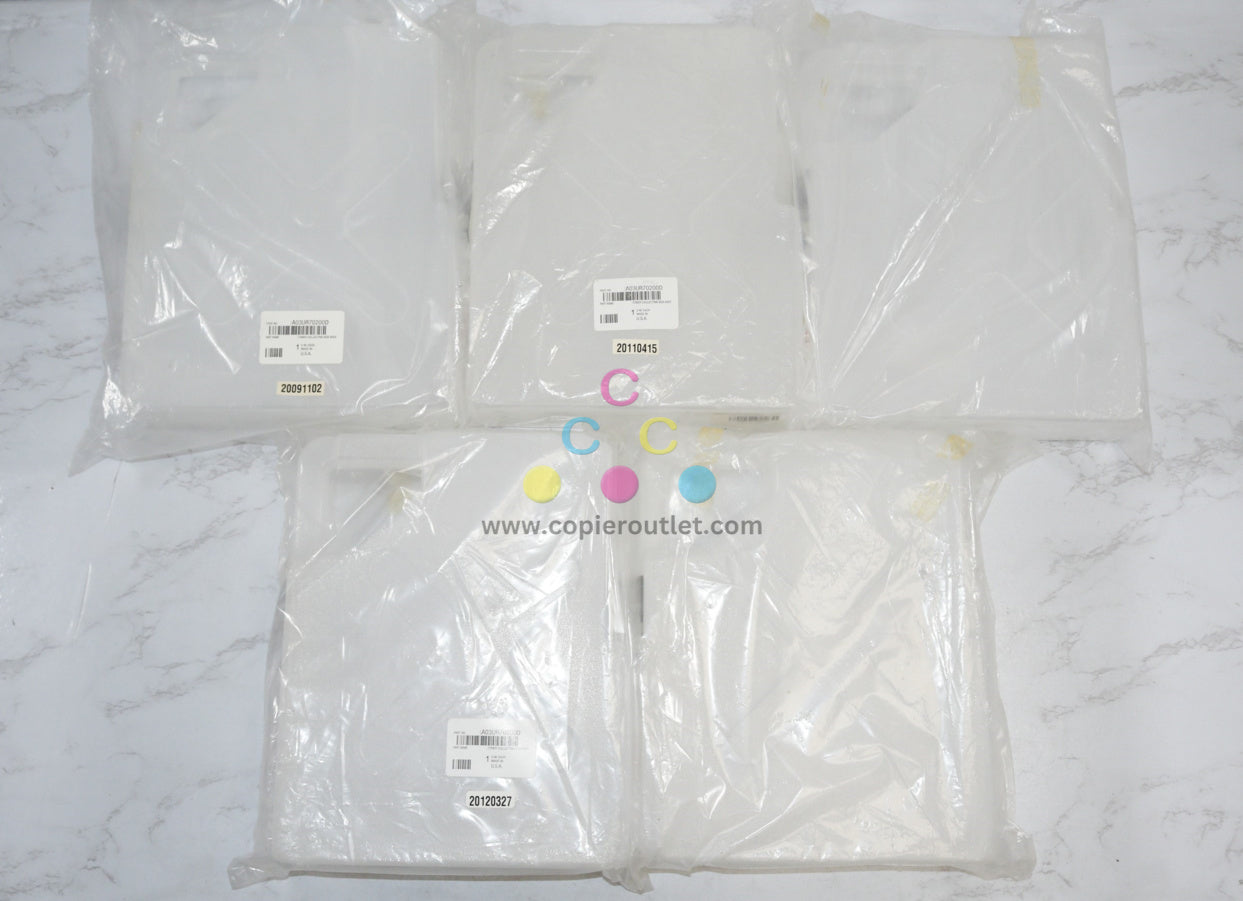 5 OEM Konica C7000,C6000L,C5500 Waste Toner Bottles A03UR70200D, A03U-R702-00D