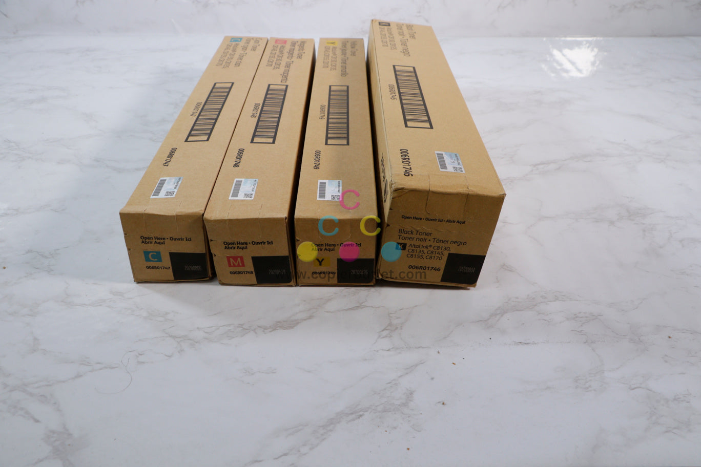 OEM Xerox AltaLink C8130 C8155 CMYK Toner Set 006R01746, 47, 48, 49 Same Day ship