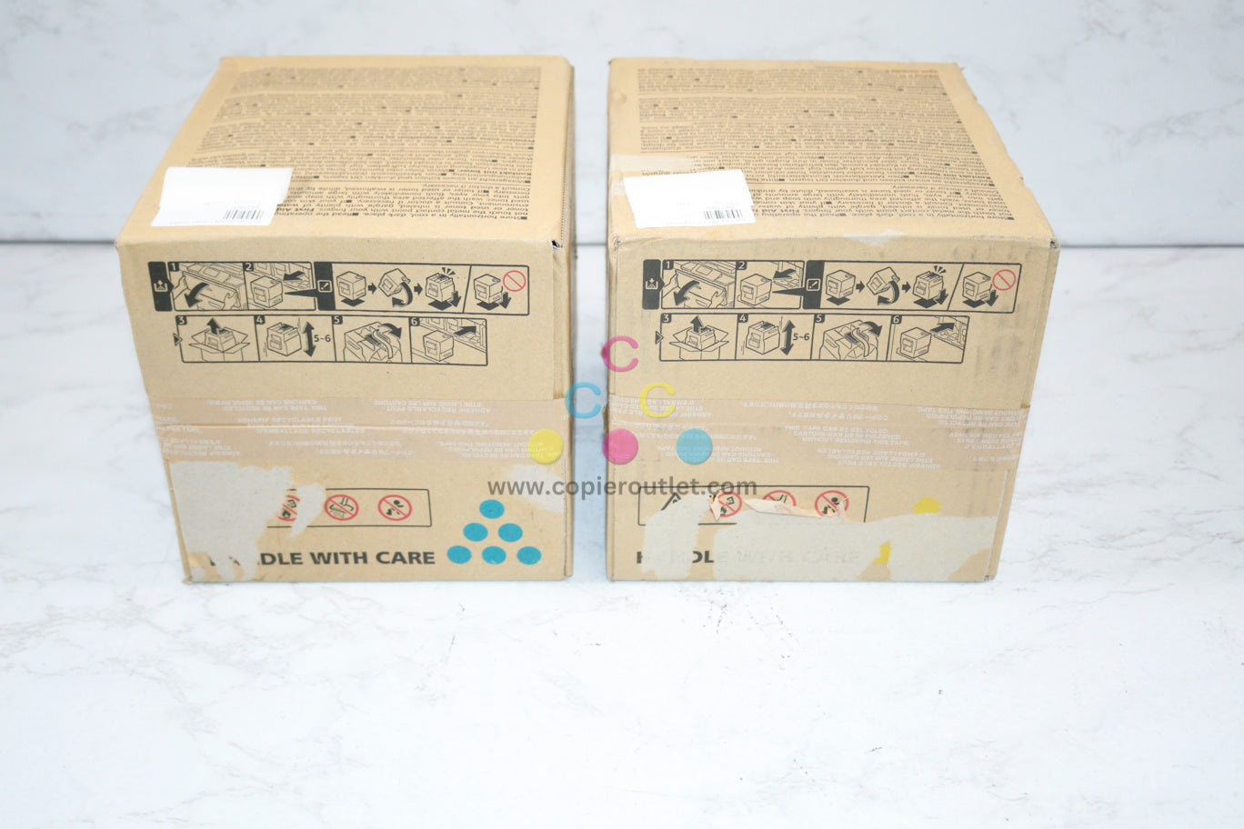 2 OEM Ricoh MP C8003S,IM C6500/MP C6503,C8003 CY 842189,91 Toner Cartridges