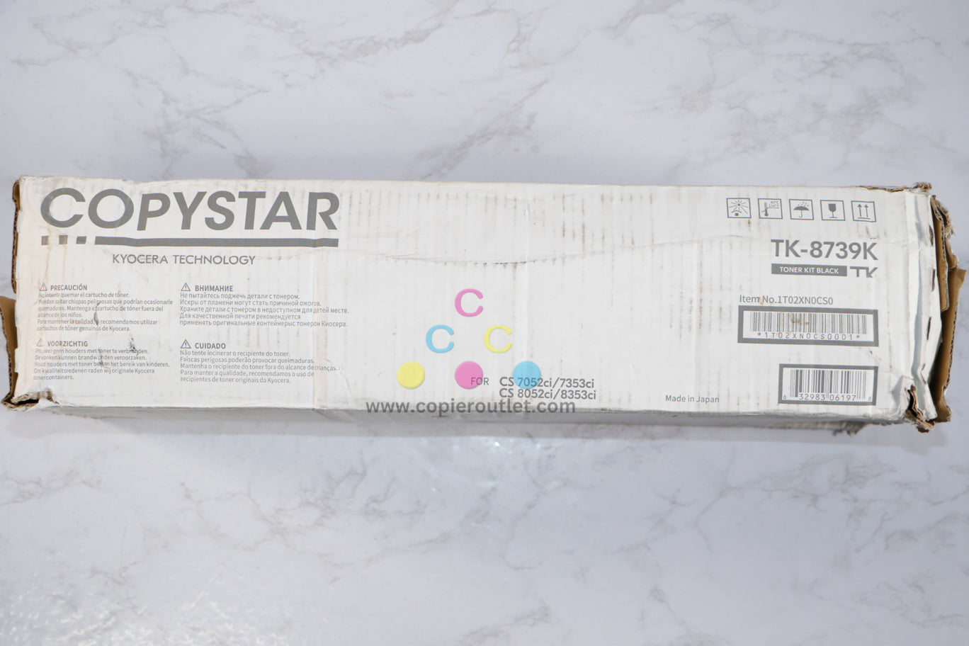 Copystar TK-8739K  Toner For TASKalfa 7052ci/7353ci/8052ci Same Day Shipping!!