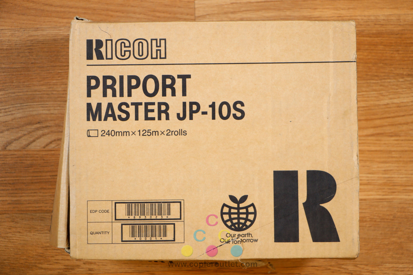 Cosmetic Genuine Ricoh Thermal Master Box of 2 Ricoh DD3334 DX3343 JP1030 893023