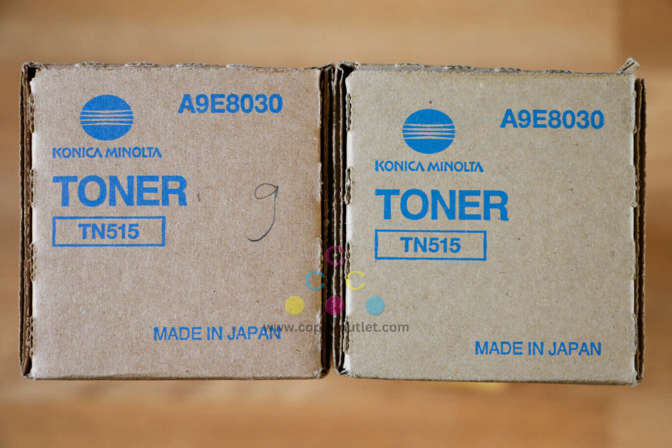 Lot of 2 Genuine Konica Minolta TN515 K Toner Cartridges BizHub 458/558 Same Day