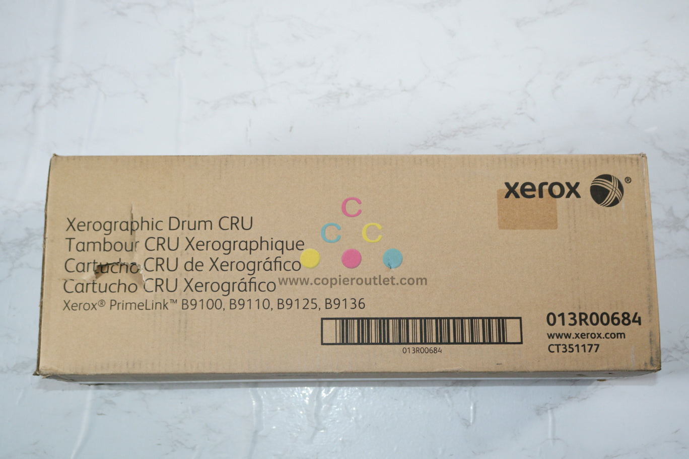 New OEM Xerox PrimeLink B9100,B9110,B9125,B9136 Black Drum Cartridge 013R00684