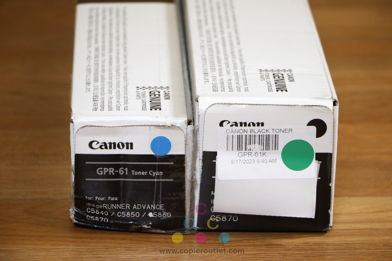 Genuine Canon GPR-61 CK High Yield Toner Cartridge iR AD C5840 C5850 C5860 C5870