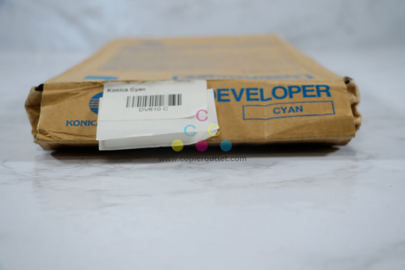 Open Box Genuine Konica DV610C Cyan Developer for BHPRO C5501,C6500eP,BP650,CS665