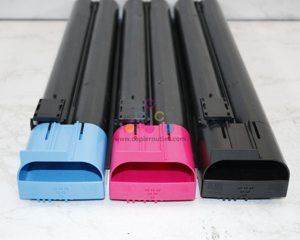 3 New Genuine Xerox Color C60, C70 CMK Toner 006R01655,57,58