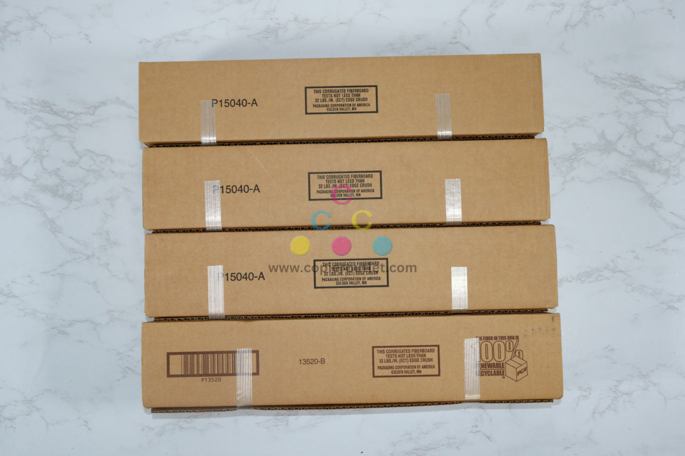 4 New OEM Toshiba e-STUDIO 2505AC/3005AC T-FC505U MMYK Toner Cartridges