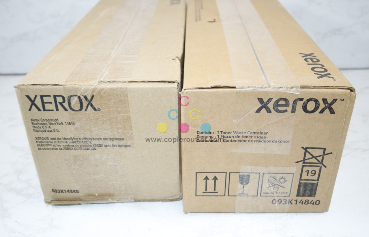 2 New OEM Xerox Nuvera 100,120,144 Waste Toner Container 093K14940 Same Day Ship