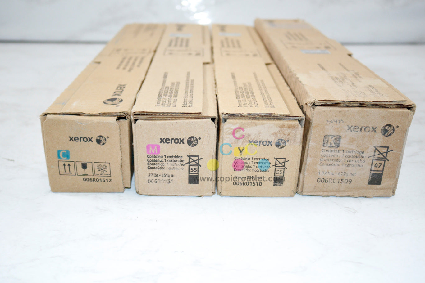 OEM Xerox WC 7525, 7530 AltaLink C8030, C8035  006R01509,10,11,12 CMYK Toner Set