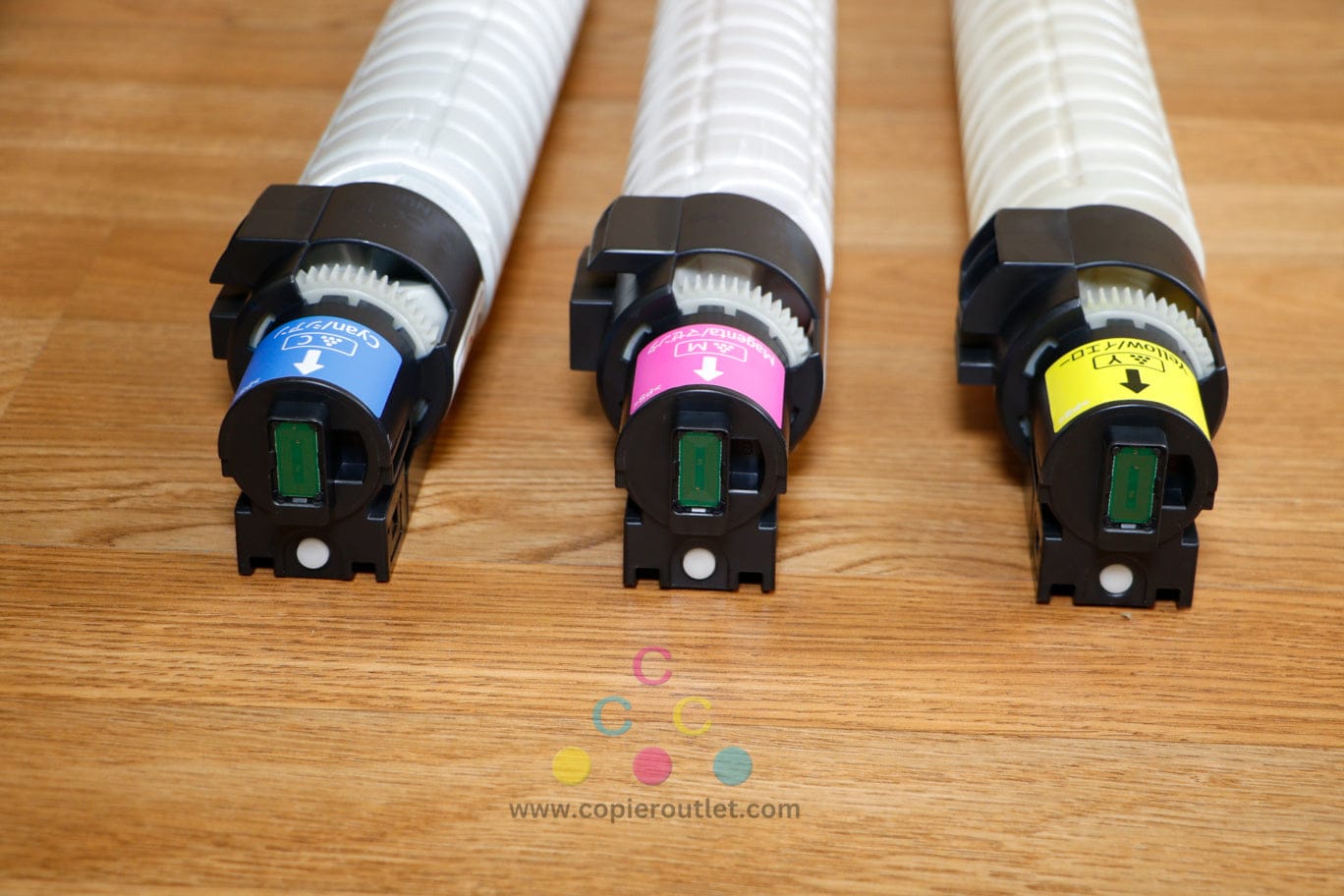 3 Open OEM Ricoh MP C3501,C9135,LD635C CMY Print Cartridges 841421,841422,841423