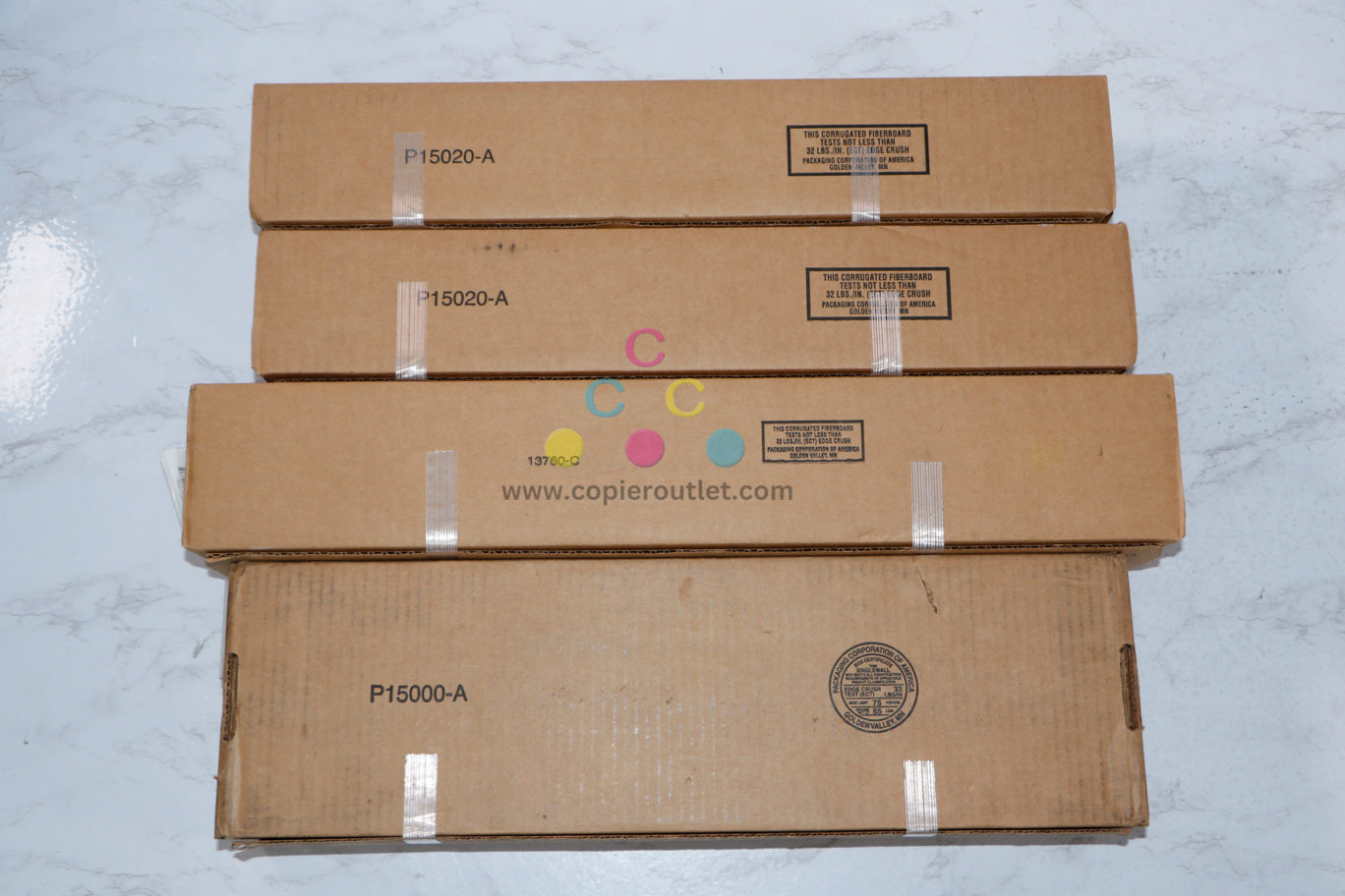 4 New OEM Toshiba eSTUDIO 5506AC,5508AC,6506AC,7506AC CMYK Toners T-FC556U