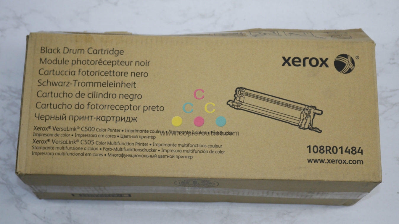 New Open OEM Xerox VersaLink C500,C505, Black Drum Cartridge 108R01484, CT351124