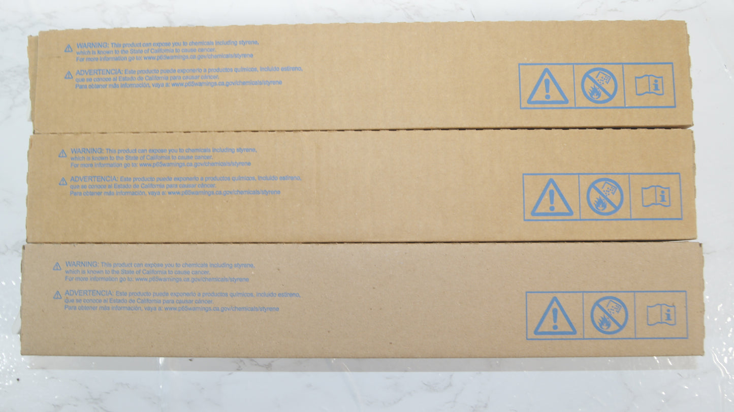 3 New OEM Konica Minolta BizHub 227, 287 Black Toner Cartridges TN323S / A87M030