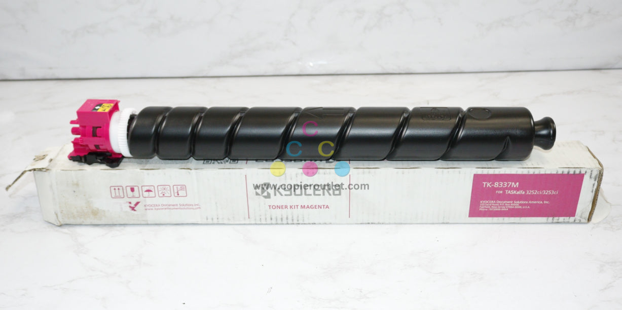 Open OEM Kyocera Taskalfa 3252ci,CS3252ci Magenta Toner TK-8337M(1T02RLBUS1001)