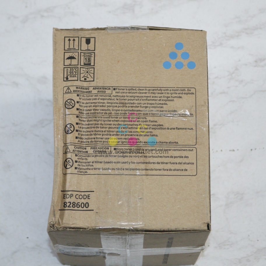 New OEM Ricoh Savin Lanier Pro C5300s, C5310s Cyan Toner Cartridge 828600