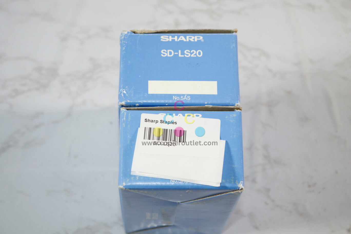 2 OEM Sharp AR-5125,AR-5132,SD-2060,SD-2075 Staple Cartridges SD-LS20 (5 Pack/box)