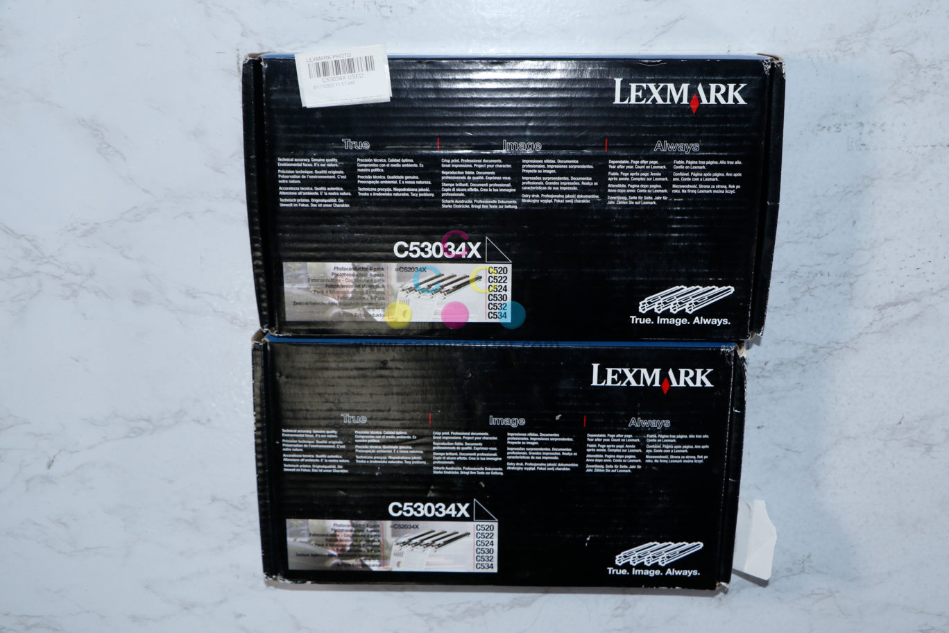 2 OEM Lexmark C520,C522,C524,C530DN,C532N,C534N Photoconductor Unit C53034X