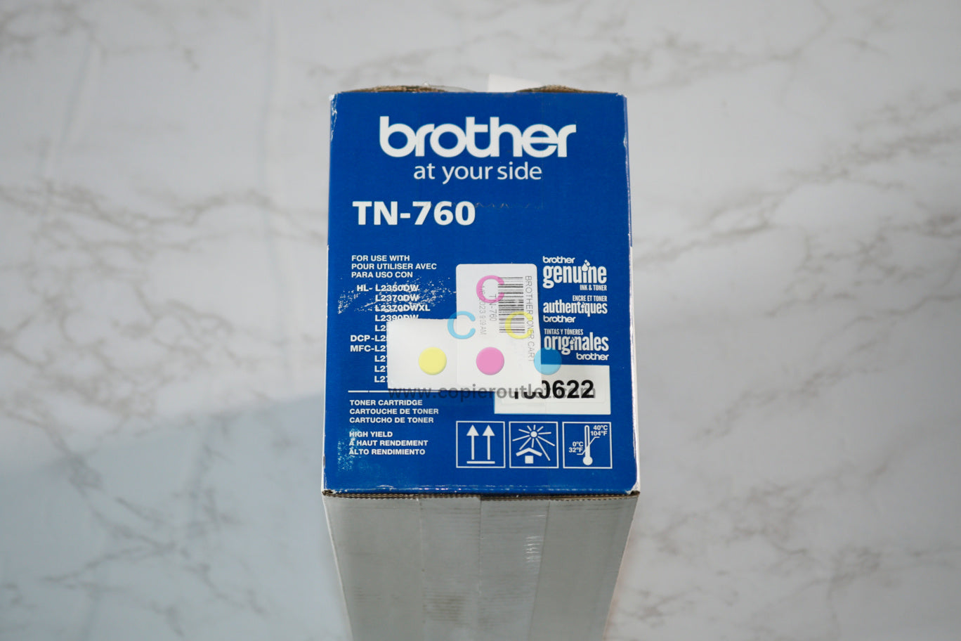 OEM Brother DCP-L2550DW,HL-L2350DW Black Toner TN-760 (Partially Open)