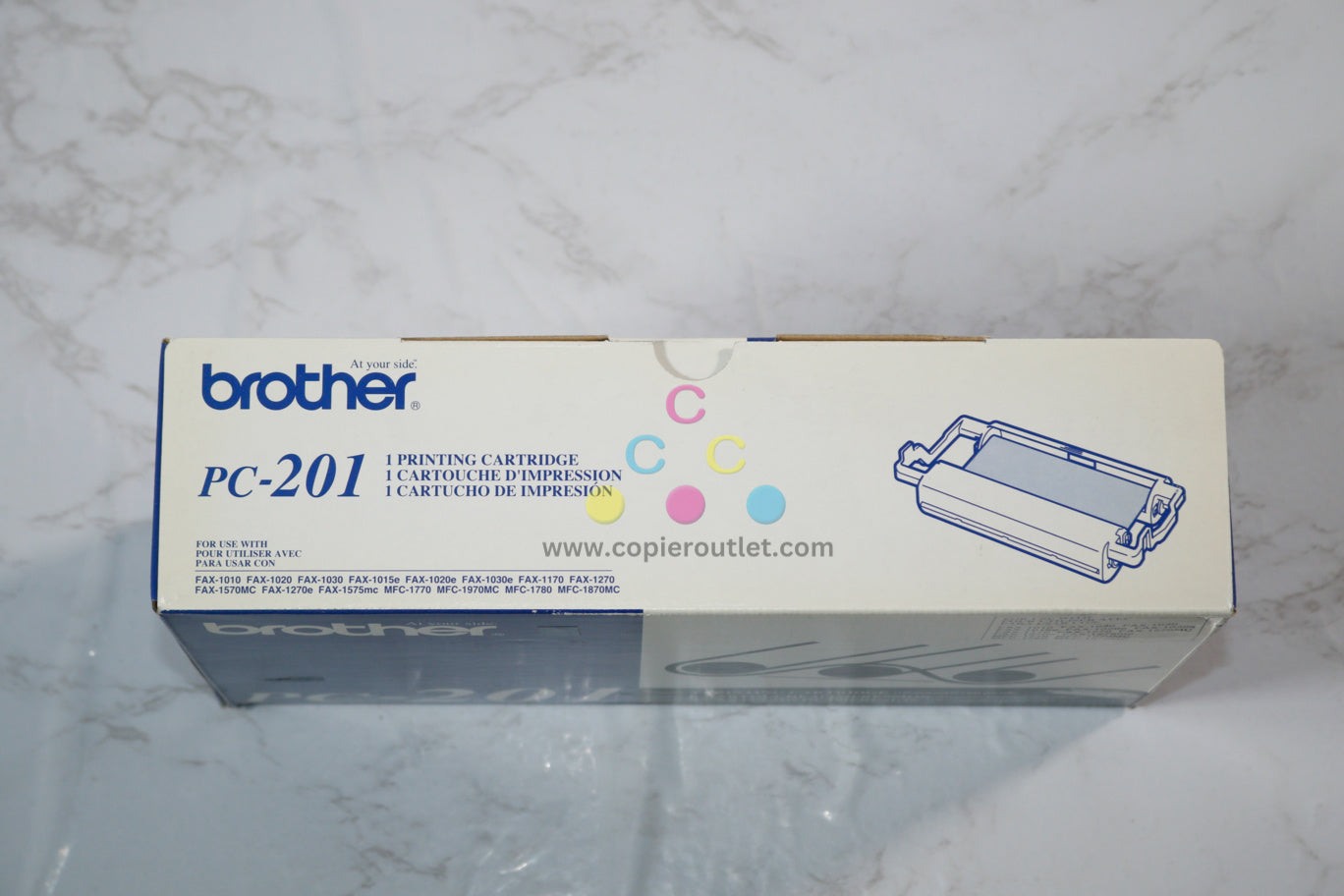 New OEM Brother MFC-1770, MFC-1780 MFC-1870MC, Print Cartridge PC-201 (PC201)