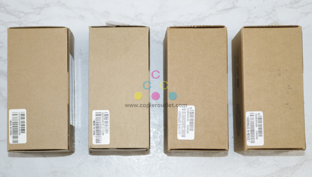 4 New OEM Sharp MX-C407F, MX-C507F CCMY Toners MX-C50TC, MX-C50TM,MX-C50YTY