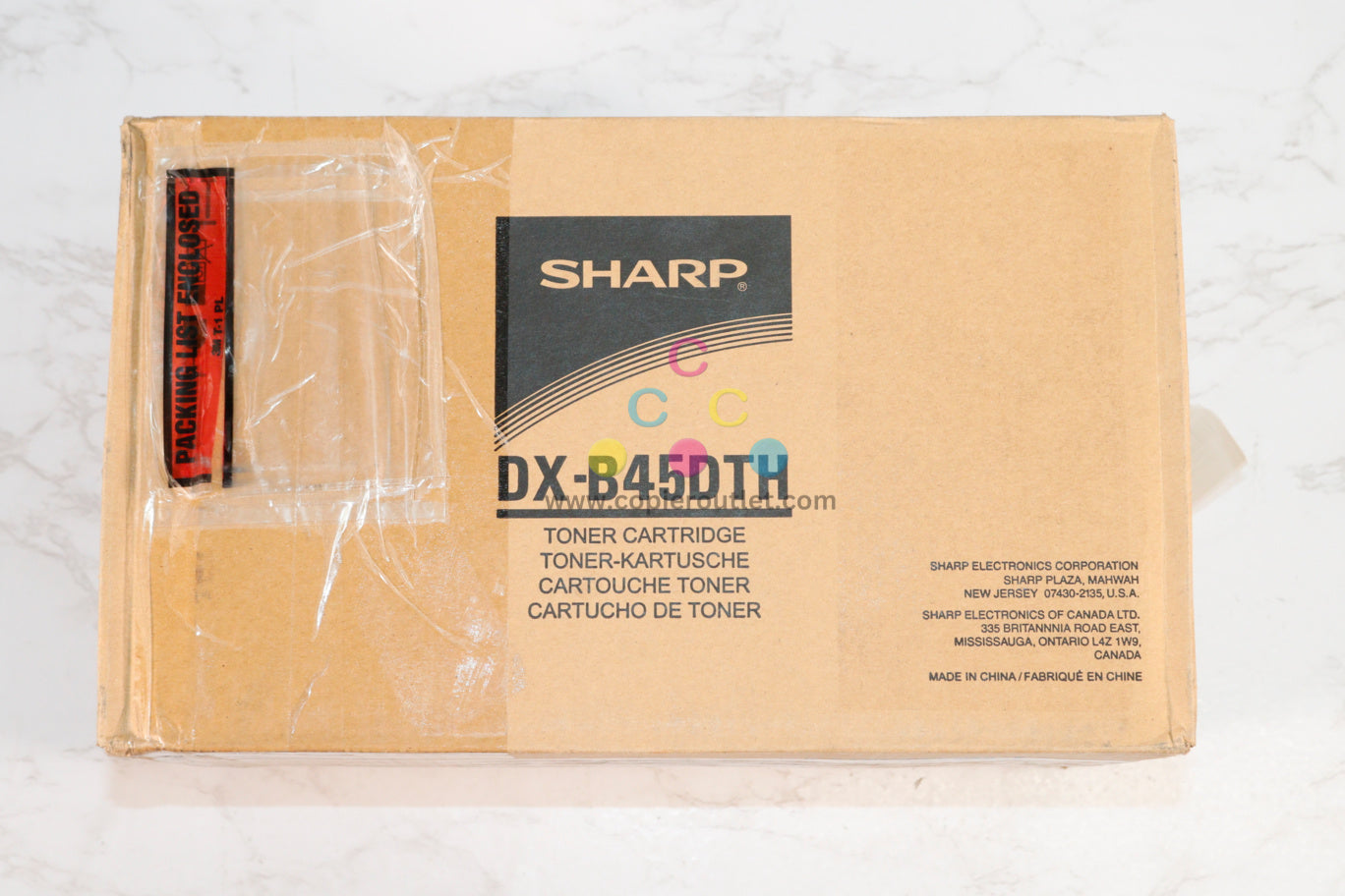 OEM Sharp DX-B450P Black Toner Cartridge DX-B45DTH Same Day Shipping!!